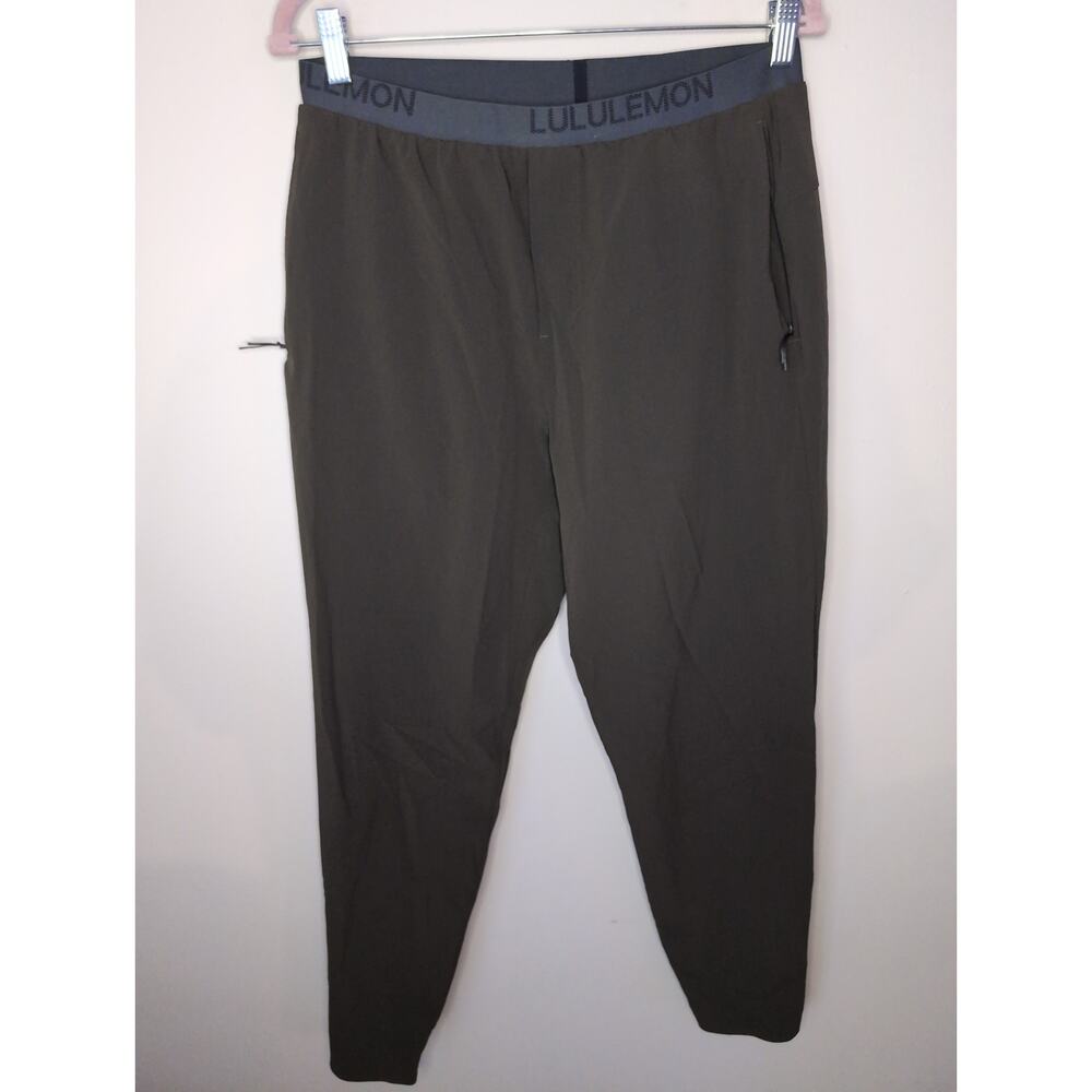 Lululemon Run State Jogger lightweight dark green olive lg - Picture 8 of 9
